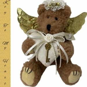 Key To My Heart Angel Bear